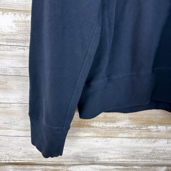 ATEYO Unisex Duo Pullover Gaming Sweatshirt Size Medium Navy Blue Crew Neck - Picture 4 of 12